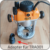 Adapter Saugschlauch Absaugung TRA001