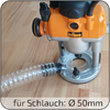 Adapter Saugschlauch Absaugung TRA001