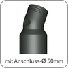 Anschluss fr 50mm Schlauch